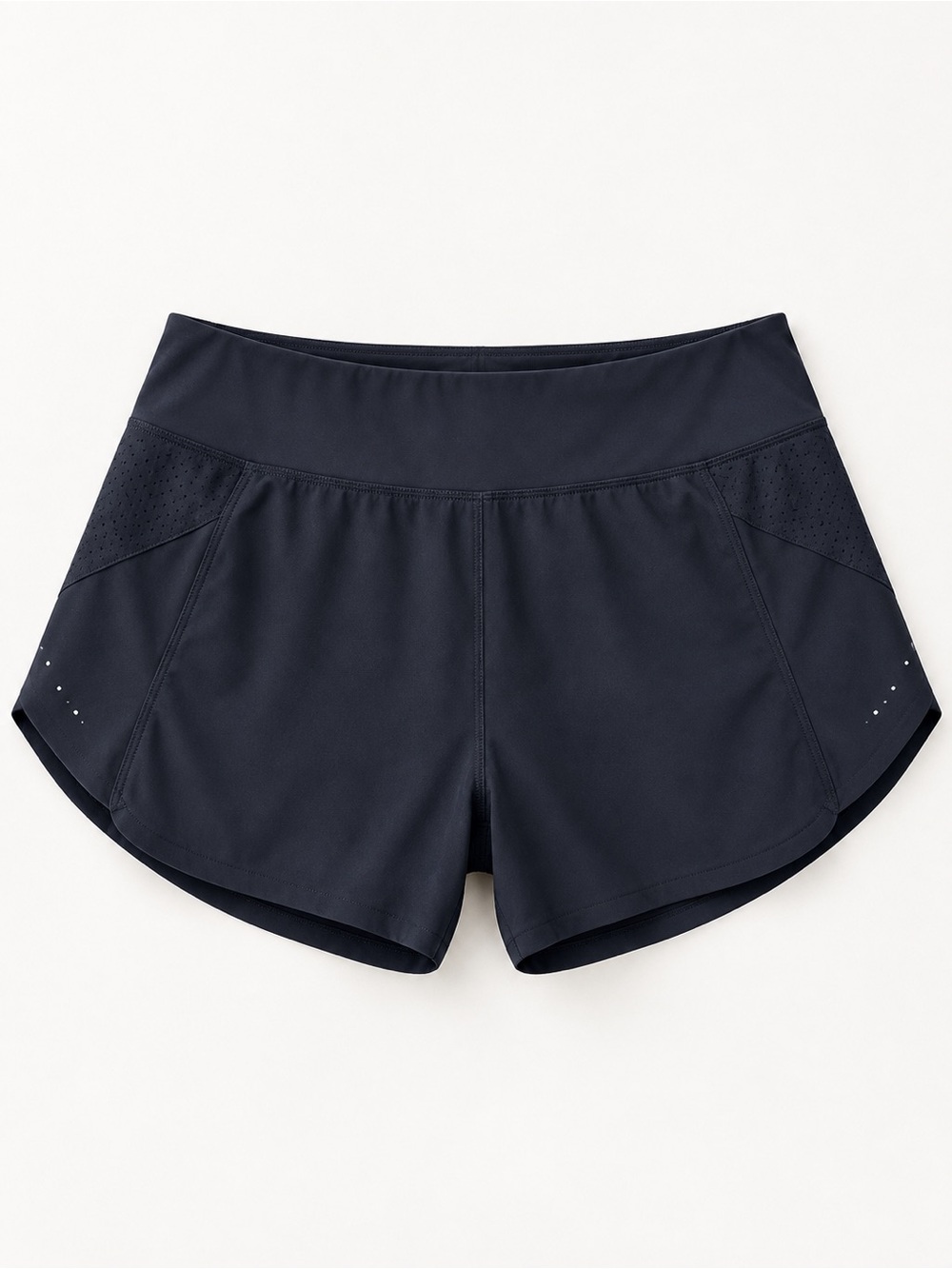 Athleta Run With It 4.5” Black Running Shorts Size M